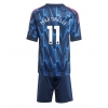 Camiseta Arsenal Gabriel Martinelli #11 Segunda Equipación Replica 2025-26 para niños mangas cortas (+ Pantalones cortos) Camiseta Arsenal Gabriel Martinelli #11 Segunda Equipación Replica 2025-26 para niños mangas cortas (+ Pantalones cortos)